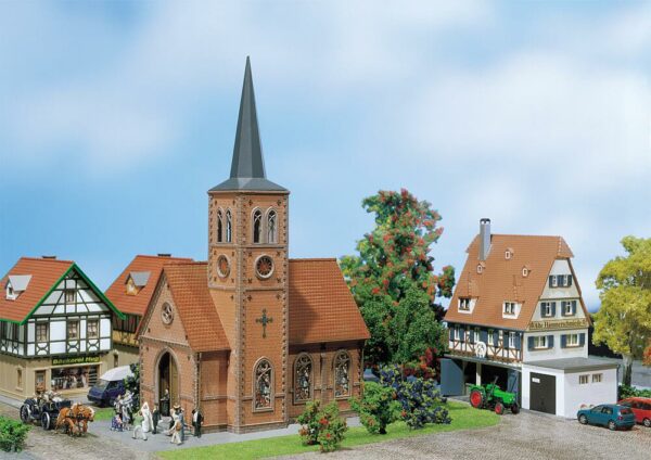Faller 130239 <br>Kleinstadt-Kirche | 130239 1