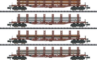 Minitrix 15484 Güterwagen-Set “Stahltransport”