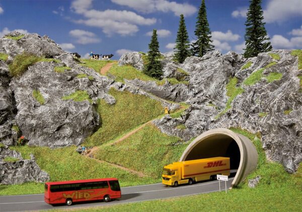 Faller 272582 <br>ICE-/Straßen-Tunnelportal | 272582 1