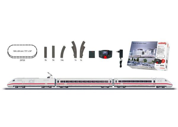 Märklin 29792 <br>Digital-Startpackung ICE 2 | 29792 2