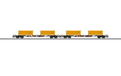 Märklin 47131 Containertragwagen-Set „Erdaushub Stuttgart 21“