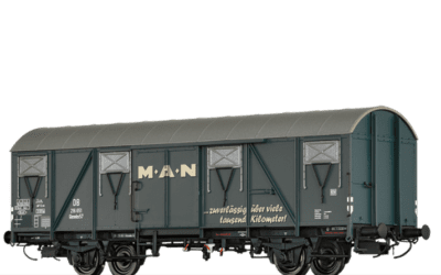 Brawa 47292 H0 Güterwagen GLMMHS 57 DB MAN DC