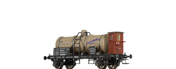 Brawa 47845 <br>H0 Kesselwagen K2 Bommerlunder DRG DC