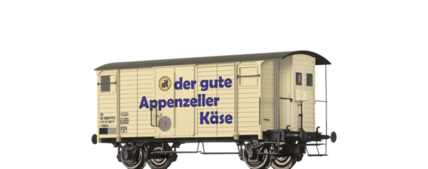 Brawa 47860 <br>H0 Güterwagen Gklm Appenzeller SBB DC | 47860