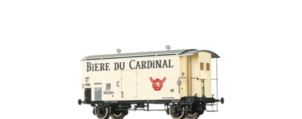 Brawa 47872 <br>H0 Güterwagen K2 DC SBB Biere du Cardinal | 47872