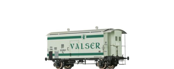 Brawa 47873 <br>H0 Güterwagen K2 DC SBB Valser | 47873