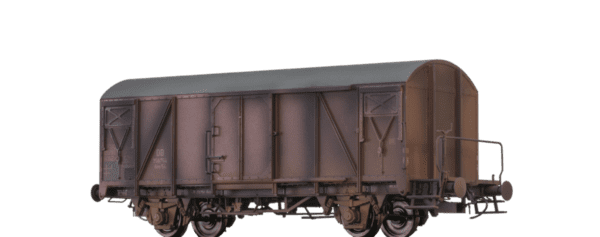 Brawa 48809 <br> H0 Gedeckter Güterwagen Bauart Gms54, Epoche III DB DC | 48809
