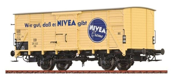 Brawa 49034 H0 Güterwagen G10 DB III Nivea DC