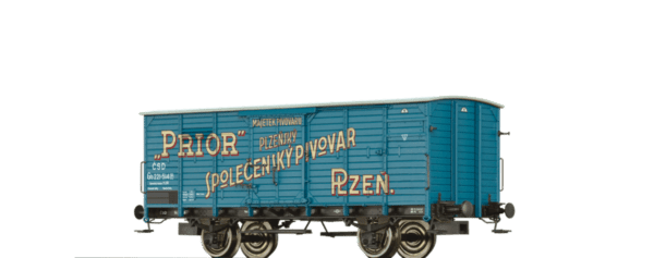 Brawa 49093<br>H0 Gedeckter Güterwagen Bauart Gb „Prior” der CSD | 49093