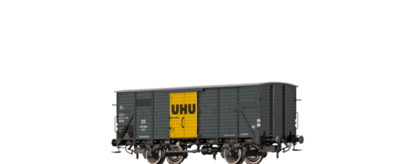 Brawa 49739 <br> H0 Ged. Güterwagen G10 UHU DB DC | 49739