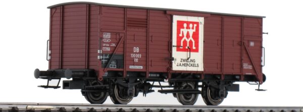Brawa 49740 <br> H0 Ged. Güterwagen G10 Zwilling DB, DC , Epoche III | 49740