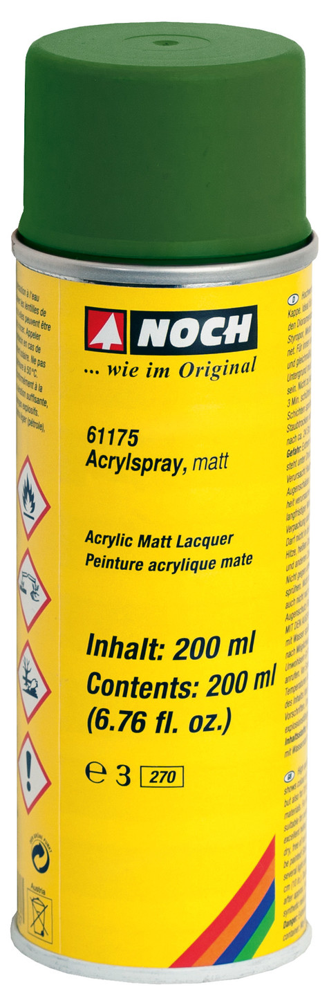 Noch 61175 <br>Acrylspray, matt, dunkelgrün | 61175 V 1