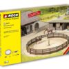 Noch 66717 <br>micro-motion Reitplatz mit Pferde-Boxen