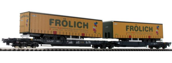 Roco 76431 <br>Doppeltaschenwagen T2000 Frölich Wascosa | 76431