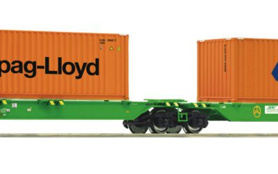Roco 77370 Container-Doppeltragwagen