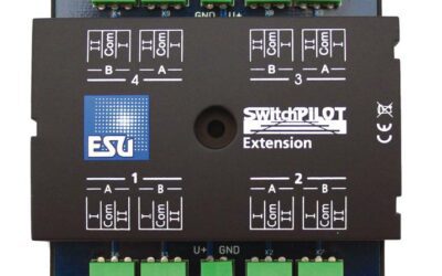 ESU 51801 SwitchPilot Extension, 4 x Relaisausgang, Erweiterung für SwitchPilot Familie