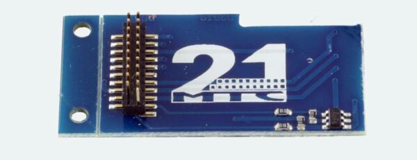ESU 51968 <br>21MTC-Adapterplatine 2, 6090x Bauform, mit AUX3 und AUX4 (für 21 MTC (nicht MKL) Decoder ab der Generation 3) | 51968