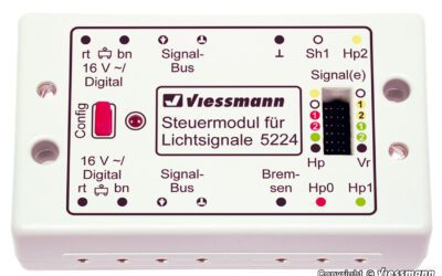 Viessmann 5224 Steuermodul für Lichtsignale Digital/analog