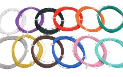 ESU 51940 Hochflexibles Kabel, Durchmesser 0,5mm, AWG36, 10m Wickel, Farbe weiss