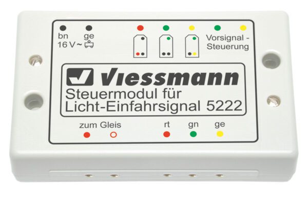 Viessmann 5222 <br>Steuermodul für Licht-Einfahrsignal | 5222 1