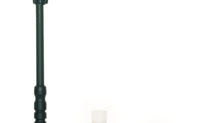 Viessmann 6160 H0 Gartenleuchten-Set schwarz LED warmweiß