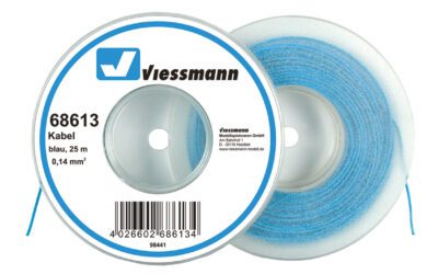 Viessmann 68613 25 m Kabel, 0,14 mm²,bl.