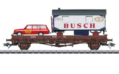 Märklin 45041 Niederbordwagen Güterwagen Zirkus Busch