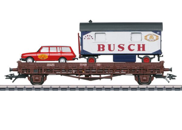 Märklin 45041 <br>Niederbordwagen Güterwagen Zirkus Busch | 45041