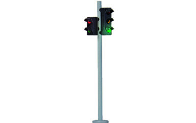Viessmann 5095 Verkehrsampel mit Fußgängerampel LEDs Beleuchtung