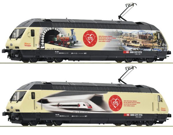 Roco 70678 <br>Elektrolokomotive 460 019-3 „175 Jahre Schweizer Bahnen“,SBB | Roco 70678