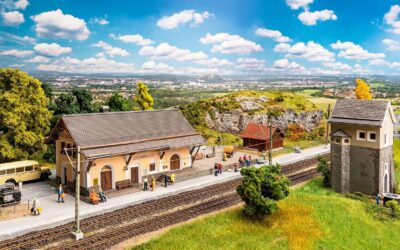 Faller 190059 H0 Bahnhof-Set Susch