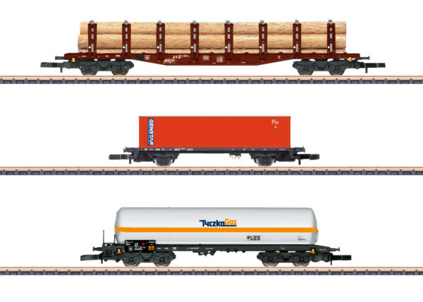 Märklin 82596 <br>Güterwagen-Set mit gemischten Ladungen | 82596