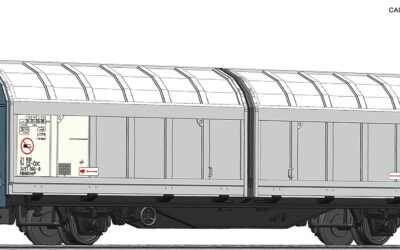 Fleischmann 826251 Schiebewandwagen, CD Cargo
