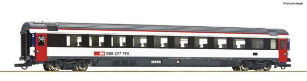 Roco 74635 <br>EC-Reisezugwagen 2. Klasse, SBB | Roco 74635