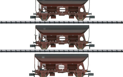 Trix 15466 Kohlewagen-Set Güterwagen-Set „Seitenentladewagen“