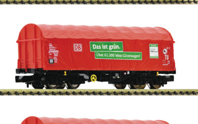 Fleischmann 6660014 3-tlg. Set: Schiebeplanenwagen, DB AG