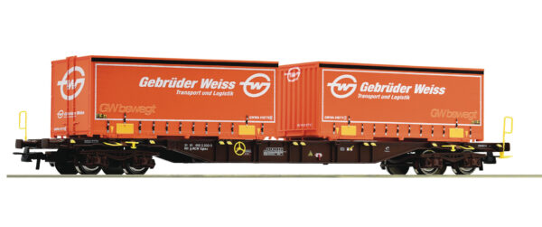 Roco 77344 <br>Containertragwagen, ÖBB | Roco 77344