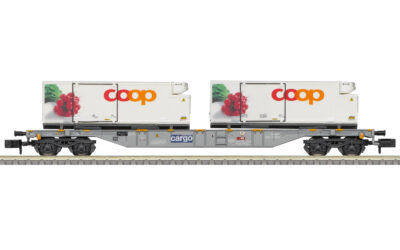 Trix T15493 Containertragwagen „coop®“