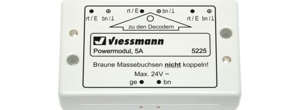 Viessmann 5225 <br>5A Powermodul Zubehör Anlagenbau | 5225