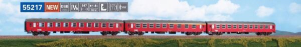 A.C.M.E. AC55217 <br>Neptun-Express DR/DSB 3-teilg