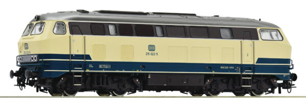 Roco 70761 <br> Diesellokomotive BR 215, DB oz/bl Sound | Roco 70761