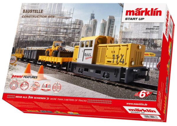 Märklin 29188 <br>Märklin Start up - Startpackung "Baustelle" | 29188