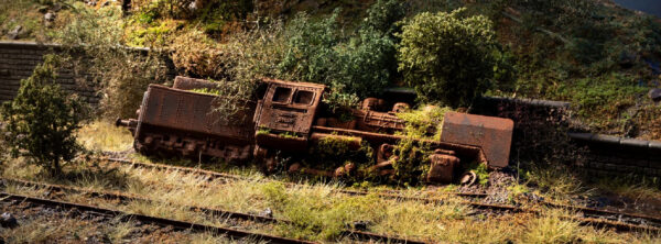 Noch 60763 <br>Lost Place - Alter Zug - Vergessener Ort Lokomotive | 60763