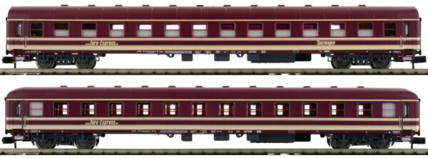 Arnold HN4300 <br>2-tlg. Set Reisezugwagen Euro-Express | HN4300