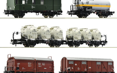 Roco 6600018 5-tlg. Set: Güterzug, DB