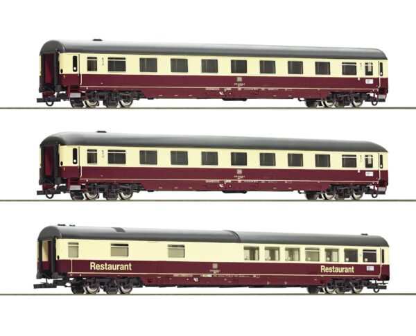 Roco 74096 <br>3-tlg. Set 2: Autoreisezug „Christoforus-Express“, DB