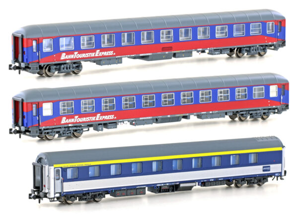 LS Models LS76006 <br>N 3er Set Nachtzugwagen der BTE, Epoche VI | 76006