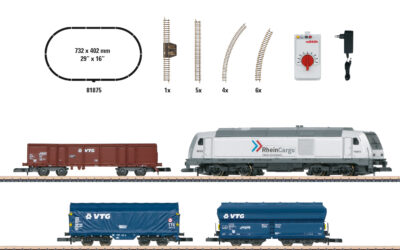 Märklin 81875 Startpackung „moderner Güterverkehr“ mit Diesellok BR 285