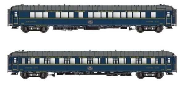 LS Models MW1001-1 <br>2ER SET SCHLAFWAGEN S2+S1 CIWL, EP.II, PASSEND ZU MW1001 | 1001 1