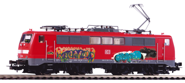 Piko 71168 <br>Elektrolokomotive BR 111 mit Graffiti Sound, DB AG, Ep. VI | 71168 1